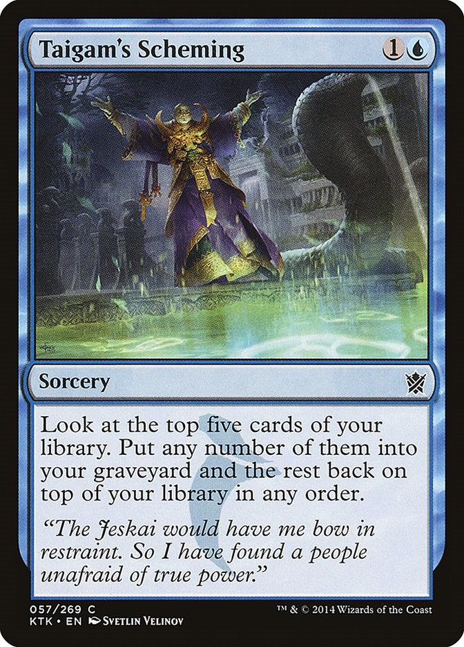 Image for Taigam's Scheming (57) [Khans of Tarkir]