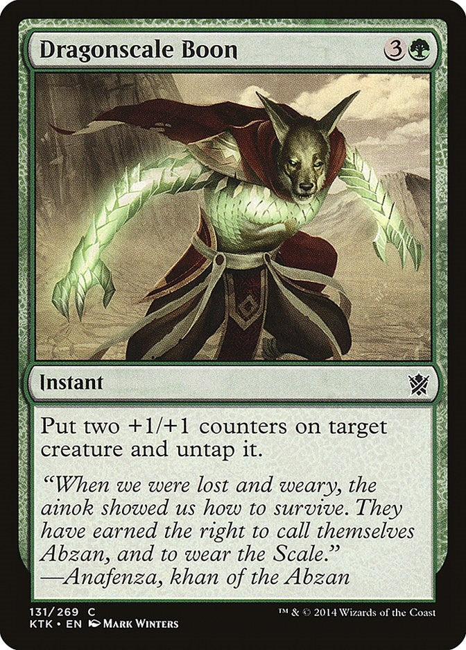 Image for Dragonscale Boon (131) [Khans of Tarkir]