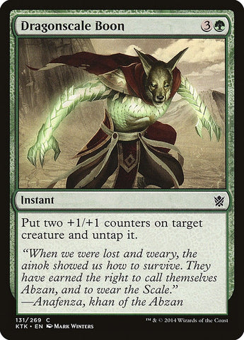 Image for Dragonscale Boon (131) [Khans of Tarkir]
