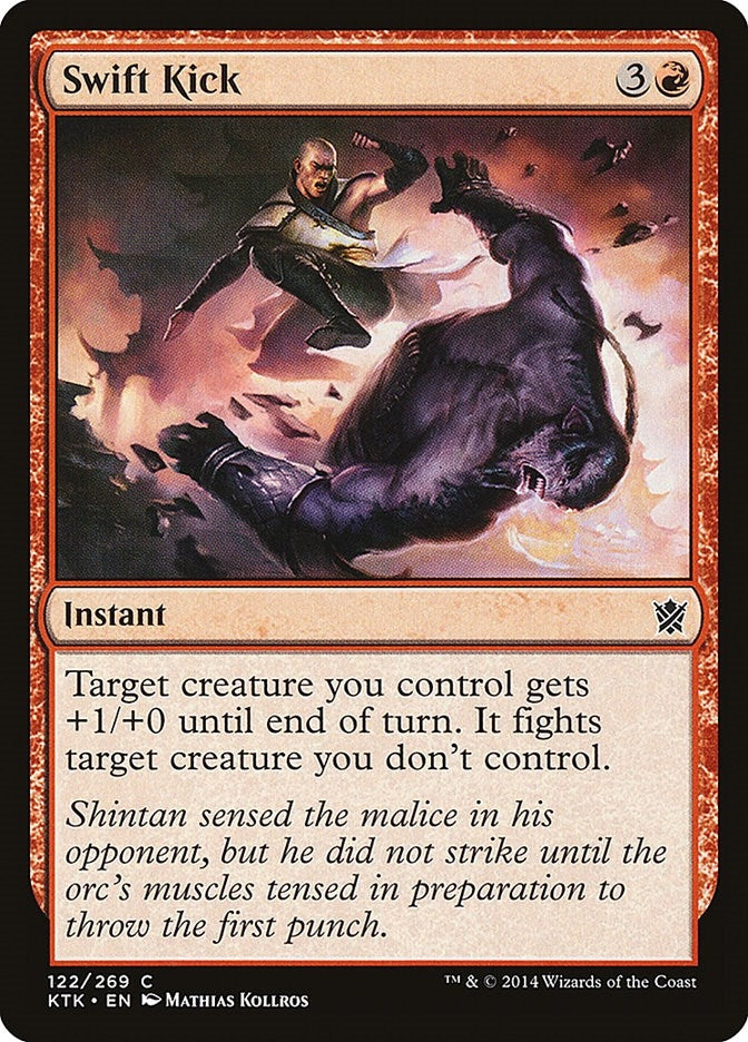 Image for Swift Kick (122) [Khans of Tarkir]