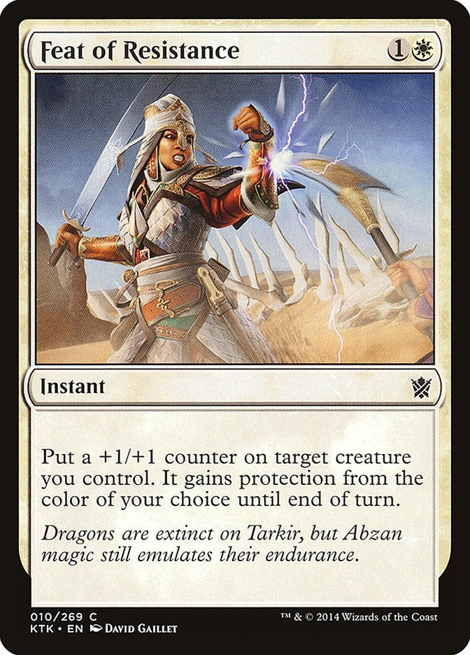 Image for Feat of Resistance (10) [Khans of Tarkir]