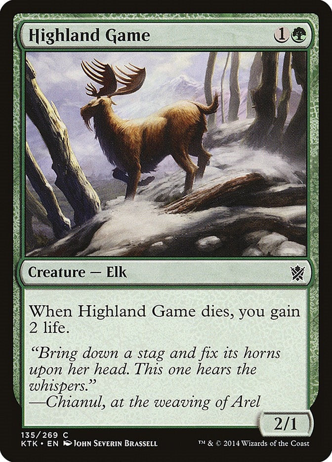 Image for Highland Game (135) [Khans of Tarkir]