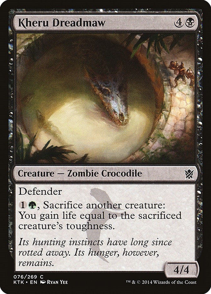 Image for Kheru Dreadmaw (76) [Khans of Tarkir]