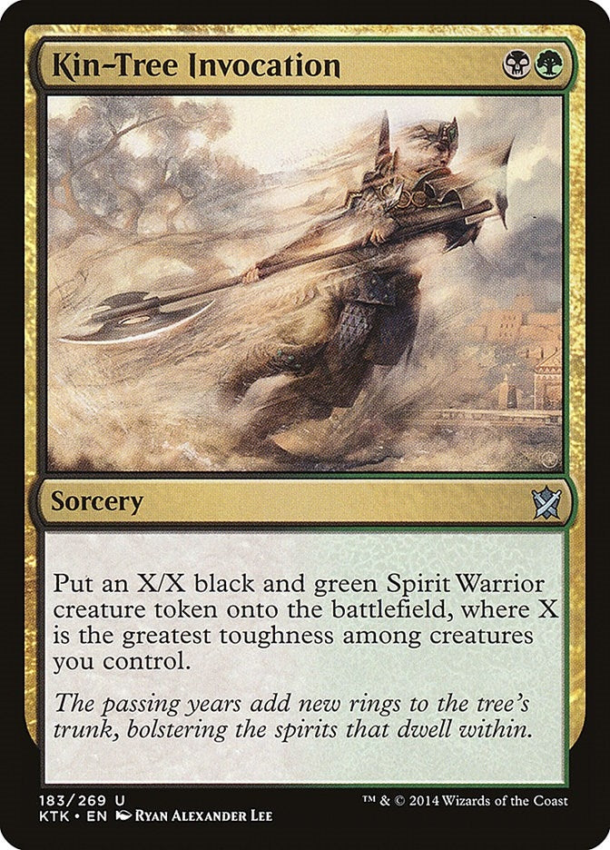 Image for Kin-Tree Invocation (183) [Khans of Tarkir]