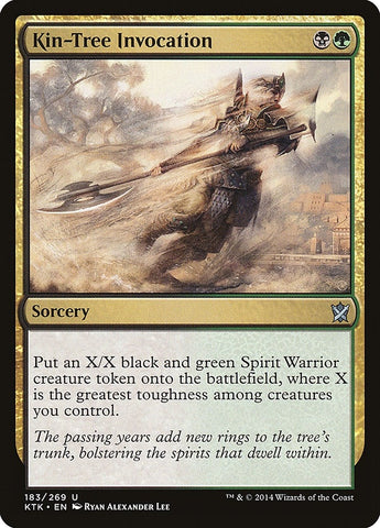 Image for Kin-Tree Invocation (183) [Khans of Tarkir]