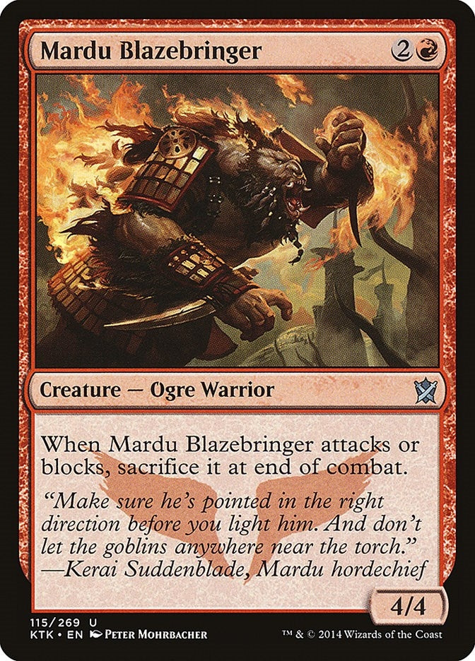 Image for Mardu Blazebringer (115) [Khans of Tarkir]