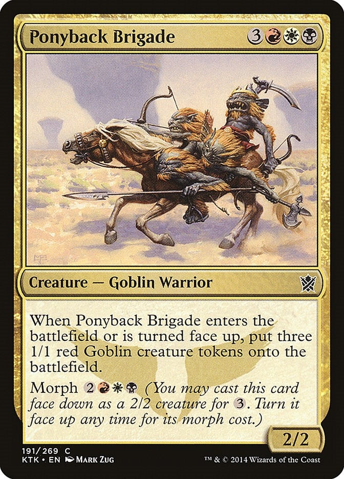 Image for Ponyback Brigade (191) [Khans of Tarkir]