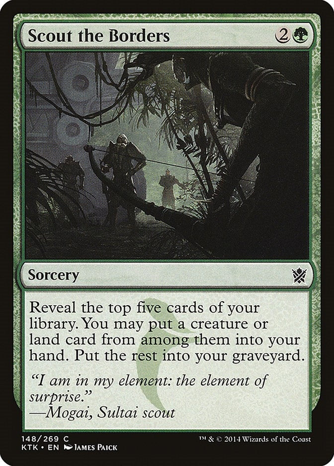 Image for Scout the Borders (148) [Khans of Tarkir]