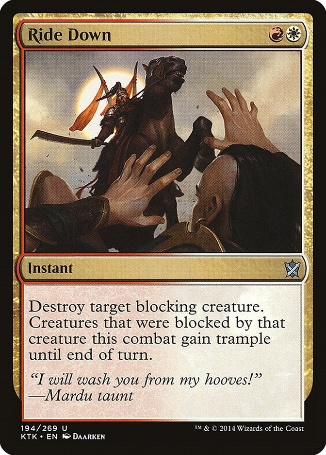 Image for Ride Down (194) [Khans of Tarkir]