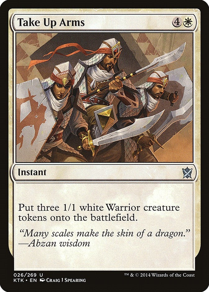 Image for Take Up Arms (26) [Khans of Tarkir]