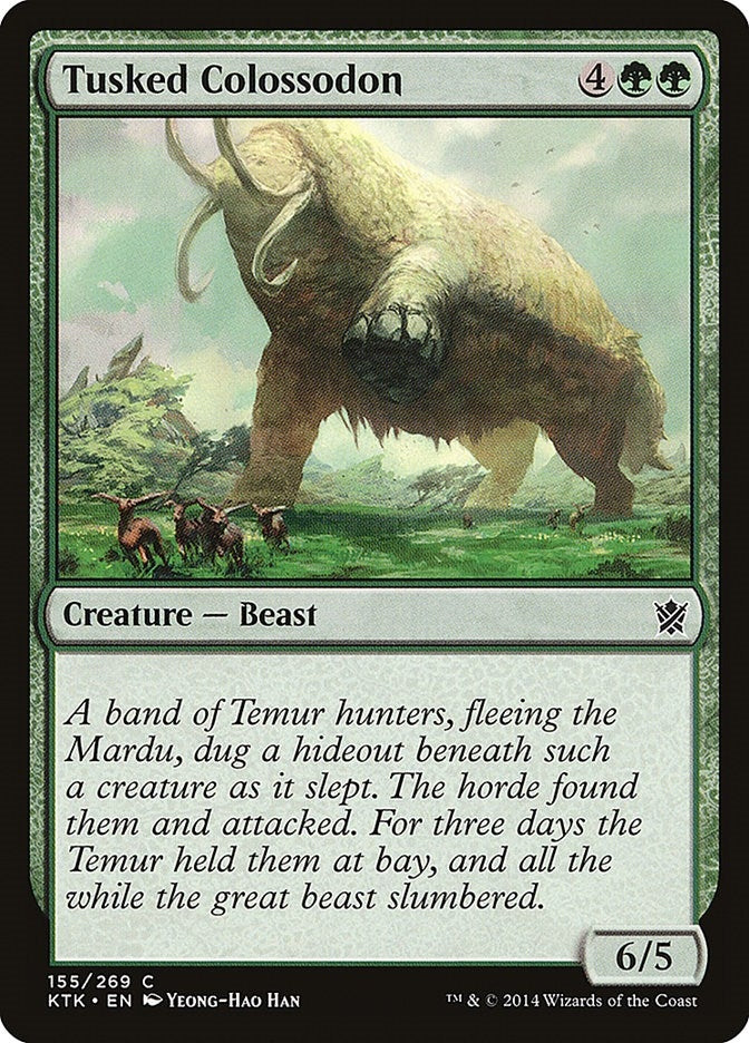 Image for Tusked Colossodon (155) [Khans of Tarkir]