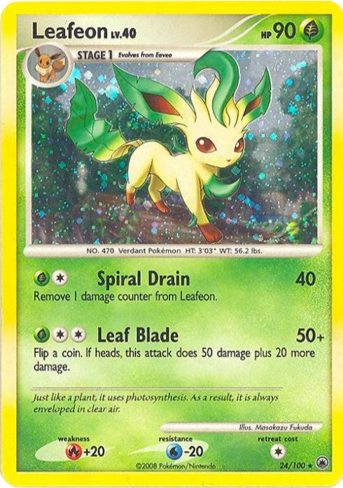 Image for Leafeon (024/100) [Deck Exclusives]