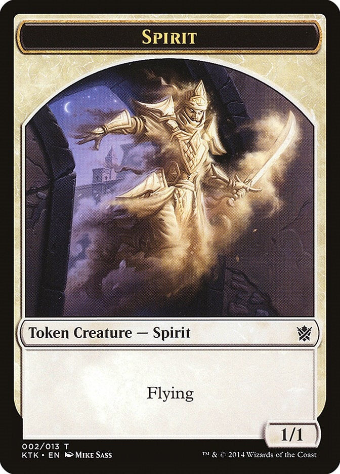 Image for Spirit Token (2) [Khans of Tarkir]