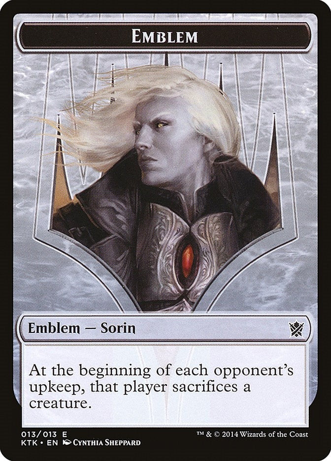 Image for Emblem - Sorin, Solemn Visitor (13) [Khans of Tarkir]