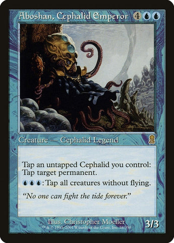 Image for Aboshan, Cephalid Emperor (58) [Odyssey]