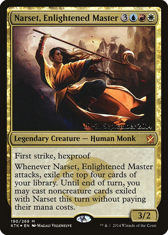 Image for Narset, Enlightened Master (190) [Prerelease Cards]