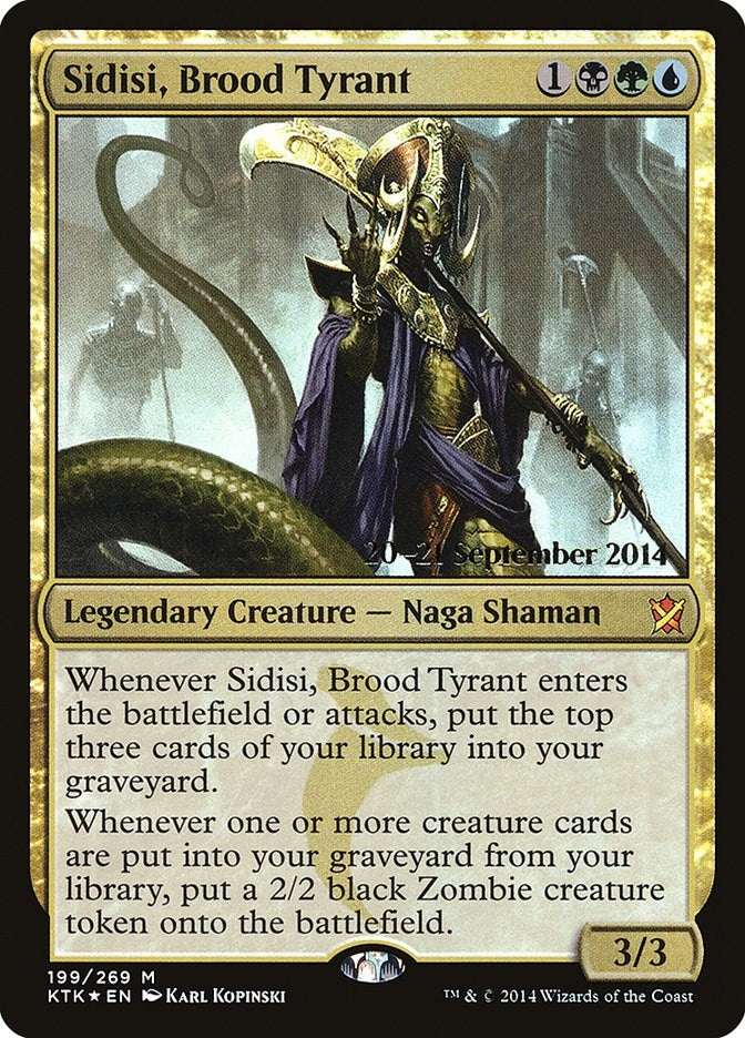 Image for Sidisi, Brood Tyrant (199) [Prerelease Cards]