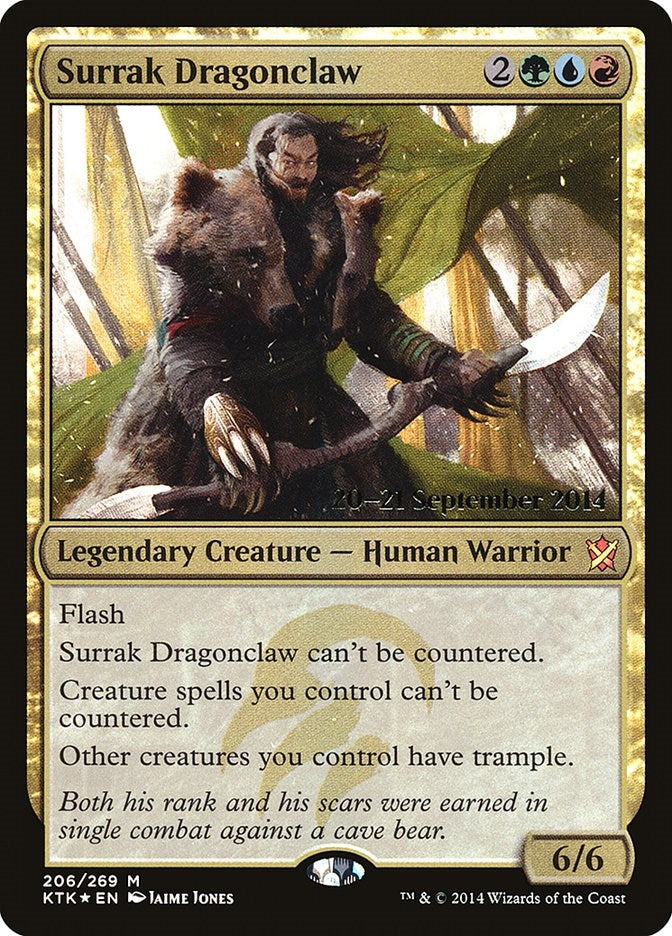 Image for Surrak Dragonclaw (206) [Prerelease Cards]