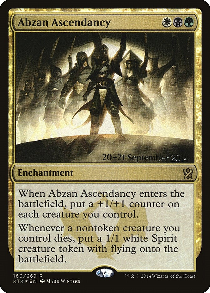 Image for Abzan Ascendancy (160) [Prerelease Cards]