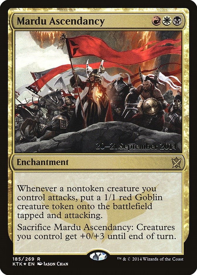 Image for Mardu Ascendancy (185) [Prerelease Cards]
