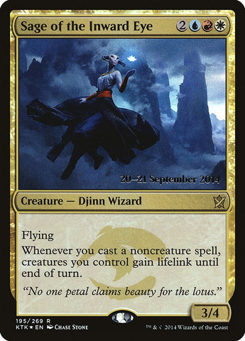 Image for Sage of the Inward Eye (195) [Prerelease Cards]