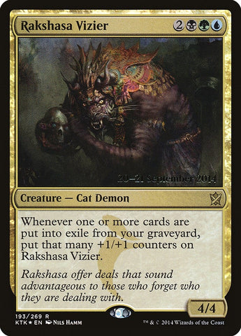 Image for Rakshasa Vizier (193) [Prerelease Cards]