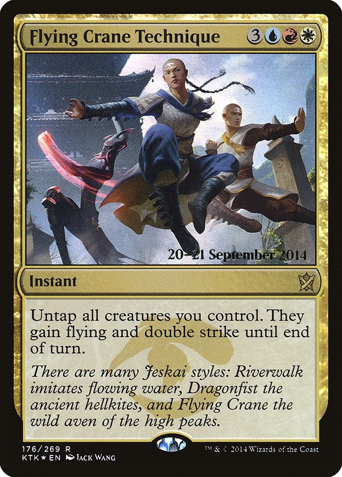 Image for Flying Crane Technique (176) [Prerelease Cards]