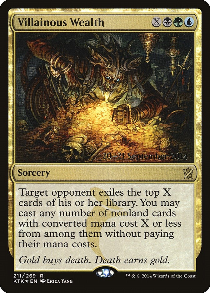 Image for Villainous Wealth (211) [Prerelease Cards]