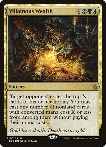 Image for Villainous Wealth (211) [Prerelease Cards]