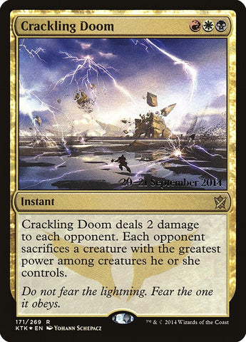 Image for Crackling Doom (171) [Prerelease Cards]