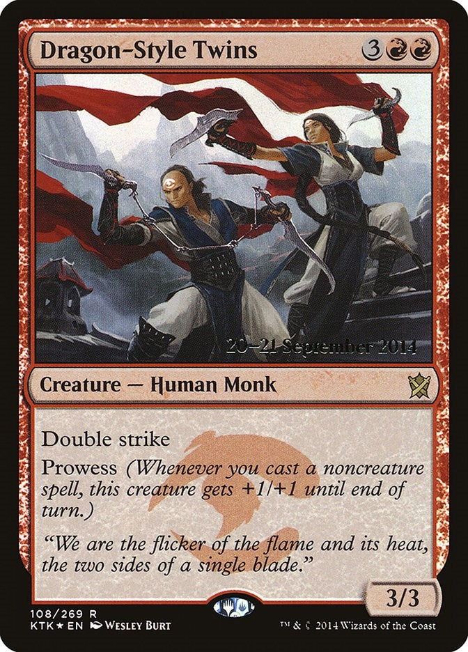 Image for Dragon-Style Twins (108) [Prerelease Cards]