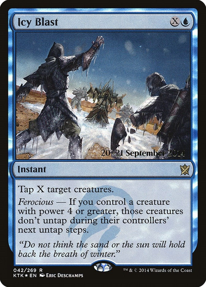 Image for Icy Blast (42) [Prerelease Cards]