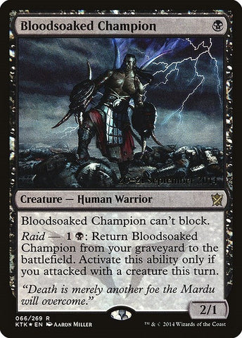 Image for Bloodsoaked Champion (66) [Prerelease Cards]