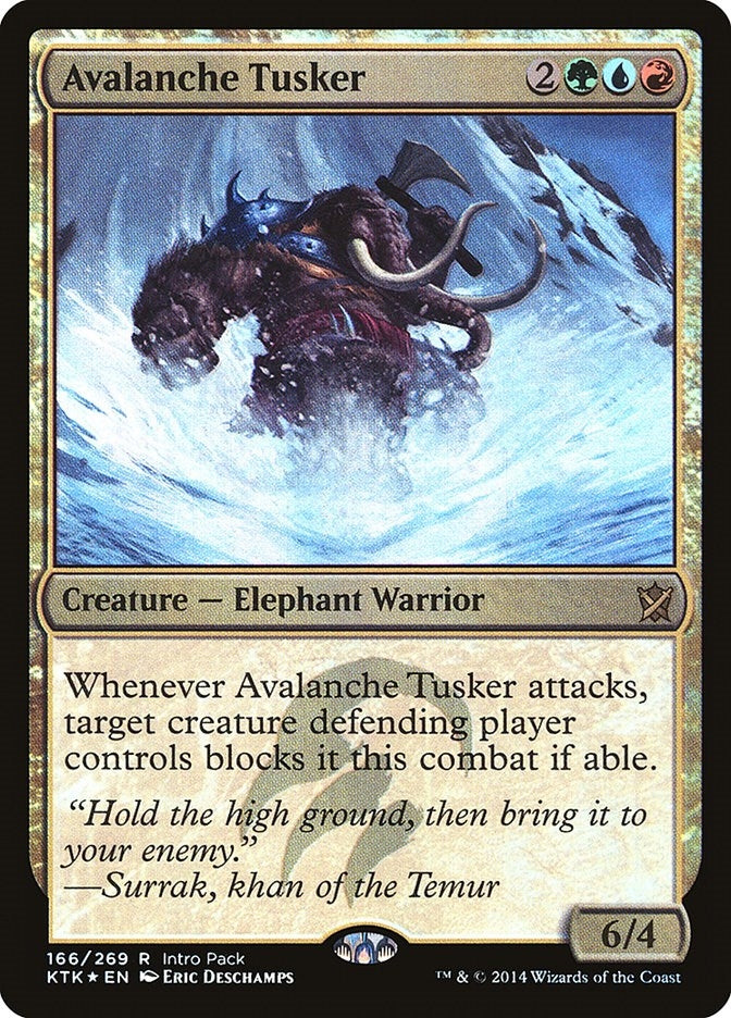Image for Avalanche Tusker (166) [Unique and Miscellaneous Promos]