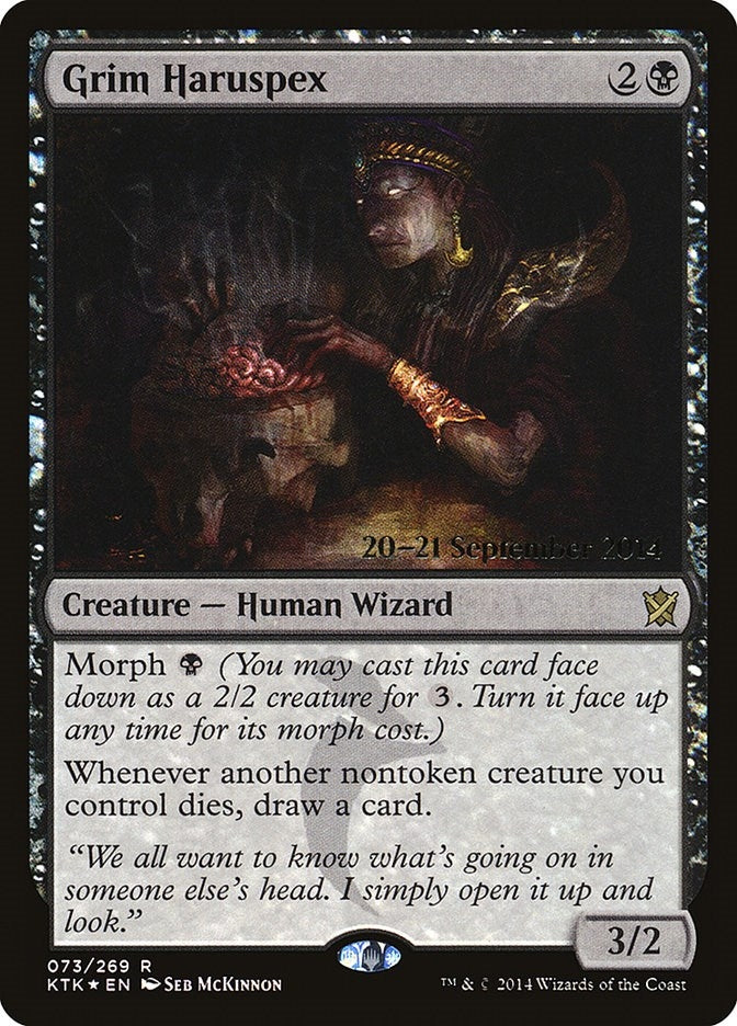 Image for Grim Haruspex (73) [Prerelease Cards]