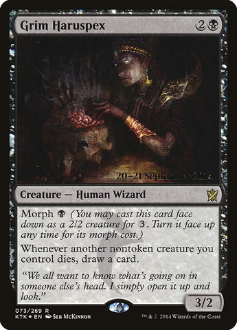 Image for Grim Haruspex (73) [Prerelease Cards]