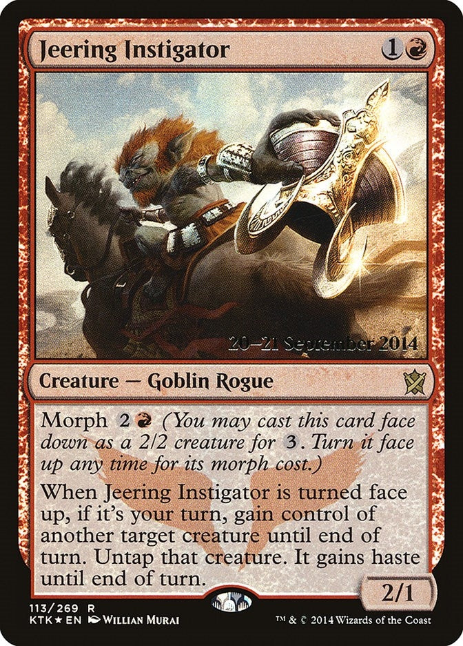 Image for Jeering Instigator (113) [Prerelease Cards]