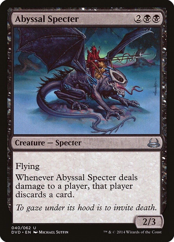 Image for Abyssal Specter (40) [Duel Decks: Anthology]