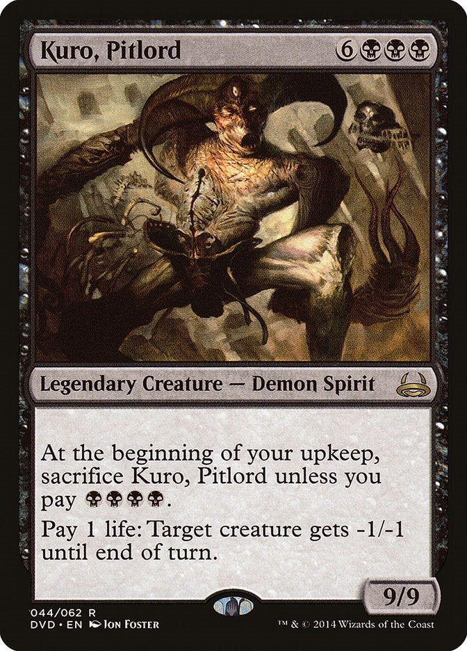 Image for Kuro, Pitlord (44) [Duel Decks: Anthology]