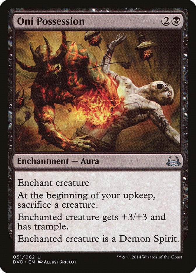 Image for Oni Possession (51) [Duel Decks: Anthology]