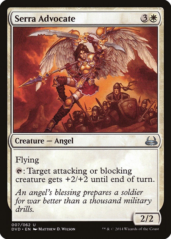 Image for Serra Advocate (7) [Duel Decks: Anthology]