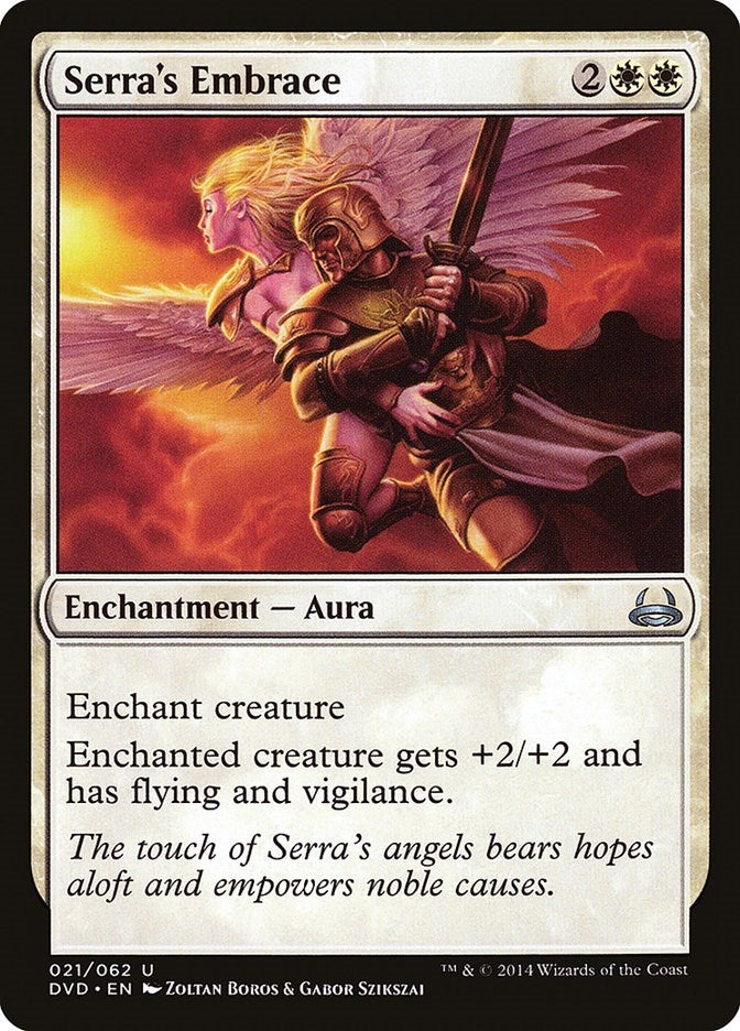 Image for Serra's Embrace (21) [Duel Decks: Anthology]