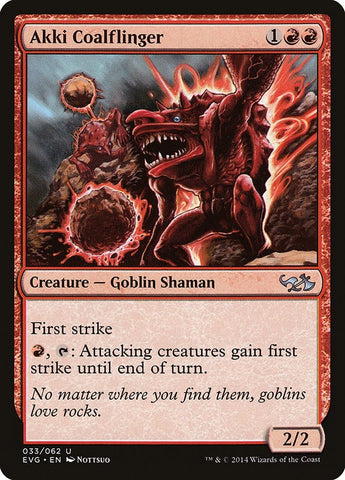 Image for Akki Coalflinger (33) [Duel Decks: Anthology]
