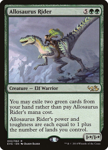 Image for Allosaurus Rider (2) [Duel Decks: Anthology]
