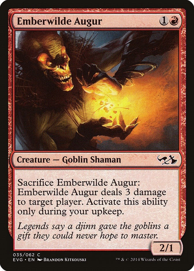 Image for Emberwilde Augur (35) [Duel Decks: Anthology]