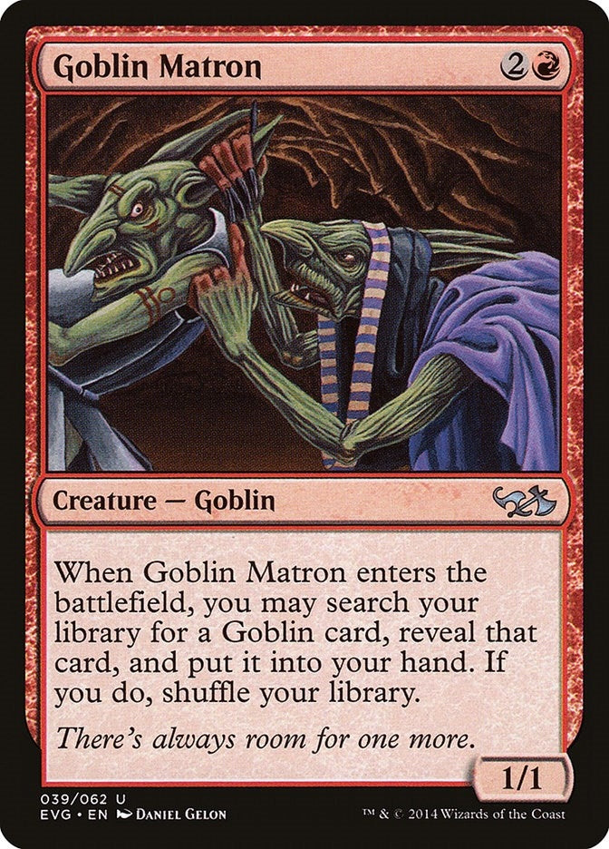 Image for Goblin Matron (39) [Duel Decks: Anthology]