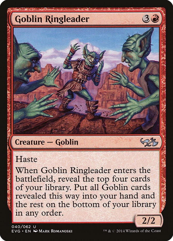 Image for Goblin Ringleader (40) [Duel Decks: Anthology]