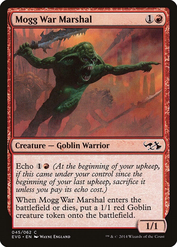 Image for Mogg War Marshal (45) [Duel Decks: Anthology]