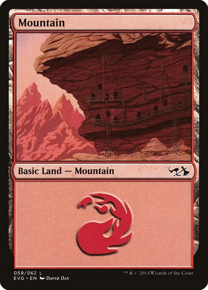 Image for Mountain (059) (EVG) (59) [Duel Decks: Anthology]