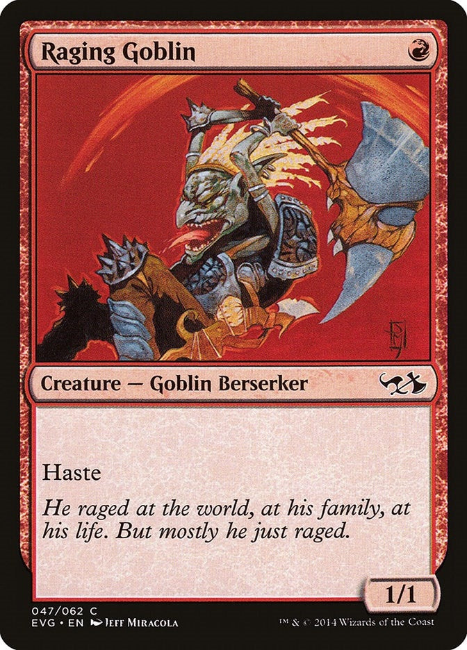 Image for Raging Goblin (47) [Duel Decks: Anthology]